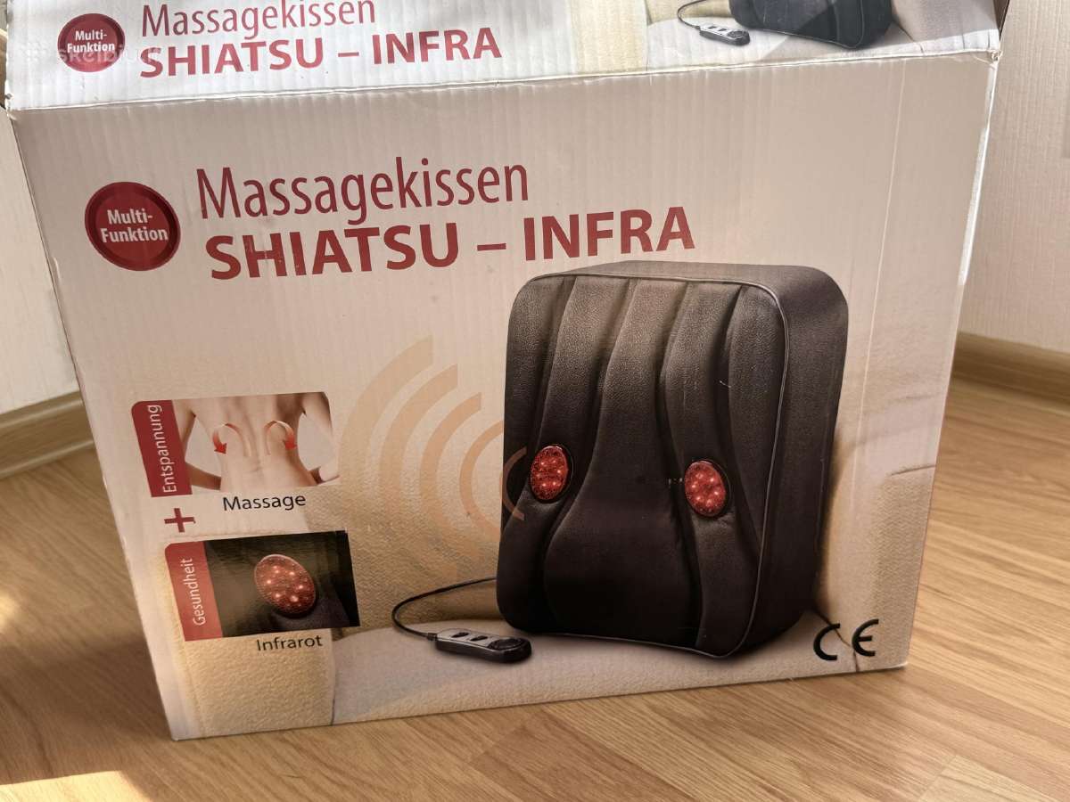 Nugaros masažinė pagalvė Shiatsu – Infra
