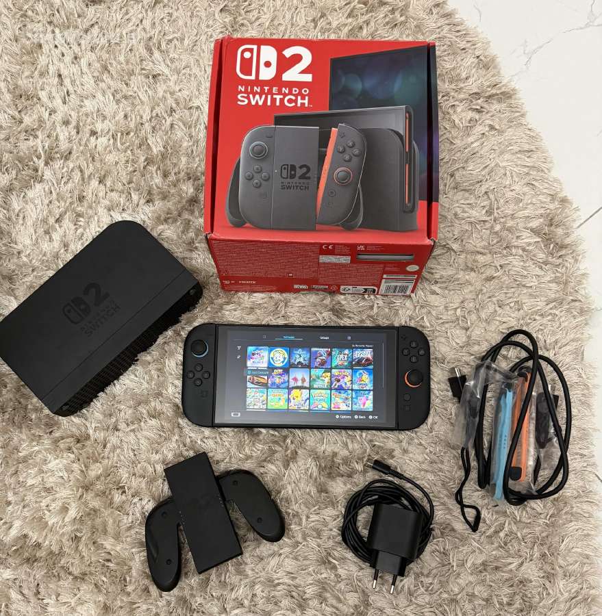 Nintendo Switch 2 + 22 zaidimai + Lt Garantija!
