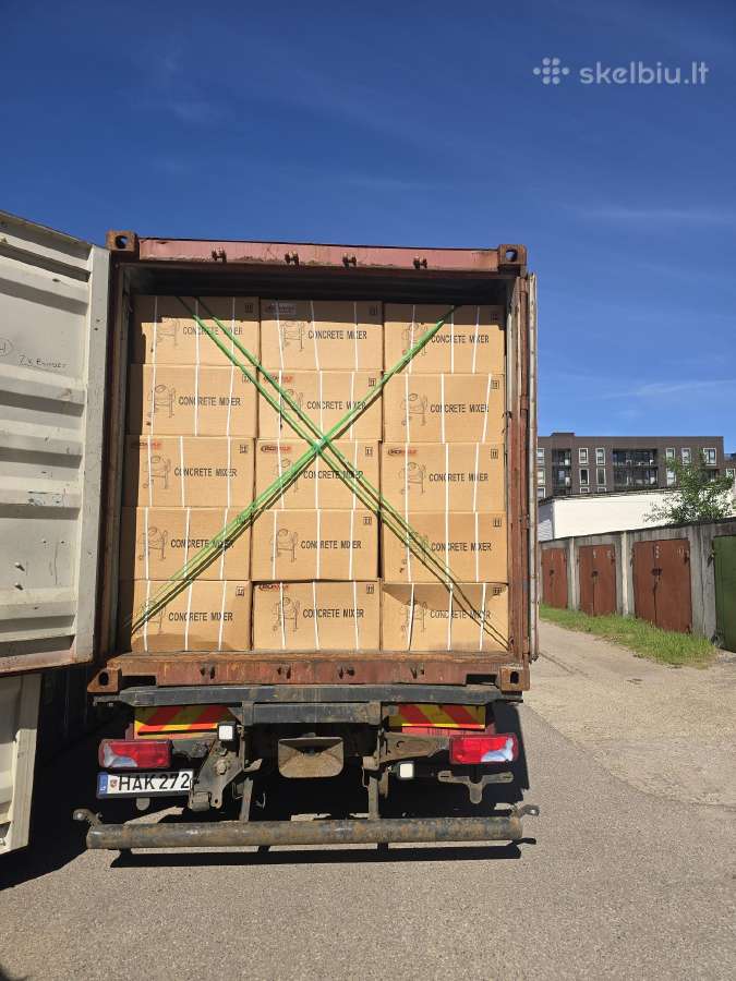 Super Akcija!bomax 160 l betono maišyklė 850 W - nuotraukos Nr. 2