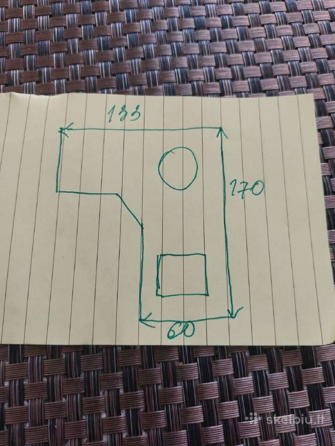 Virtuvės spinteles su indukcine virykle - nuotraukos Nr. 4