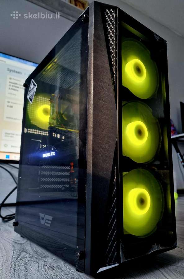 Galingas žaidimų kompiuteris i7-8700k Rtx 3070