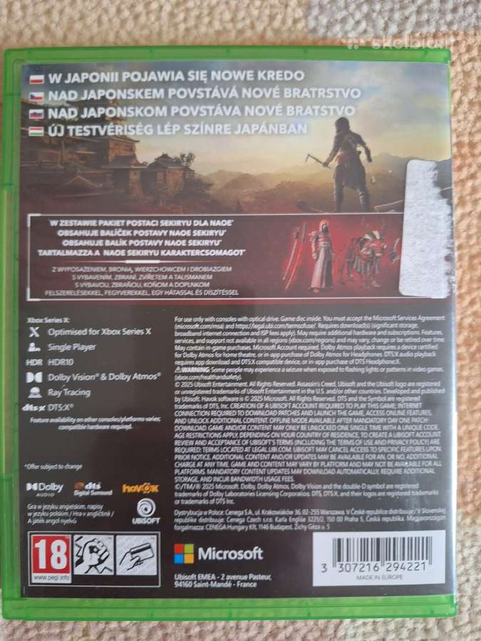 Assassin's creed shadows xbox series x - nuotraukos Nr. 3