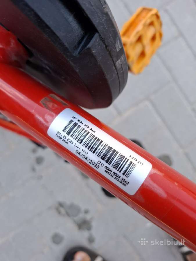 Vaikiškas dviratis Btwin Discover 100, 16 colių - nuotraukos Nr. 2