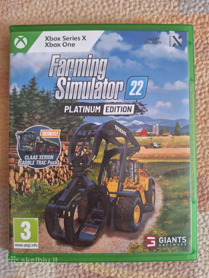 Farming simulator 2022 platinum edition xbox one/
