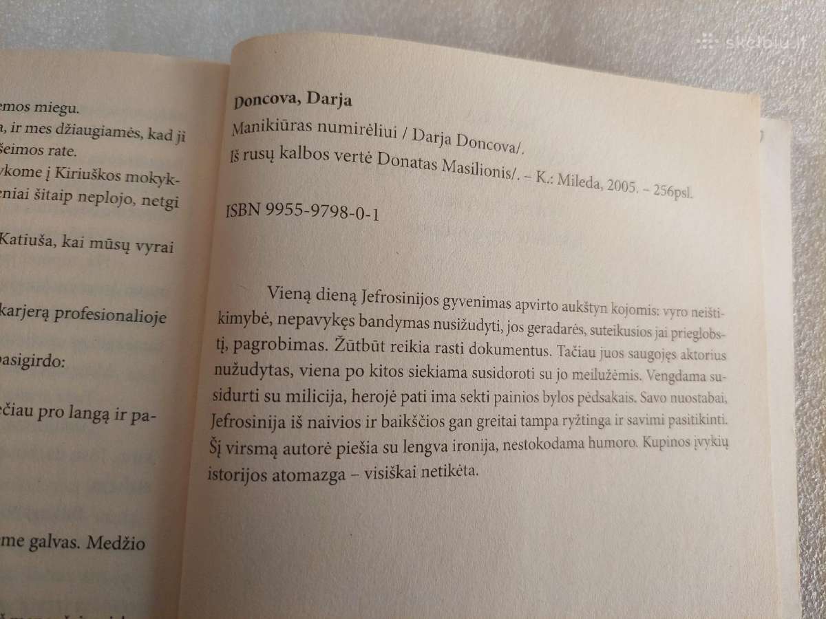 Manikiūras numirėliui - nuotraukos Nr. 3
