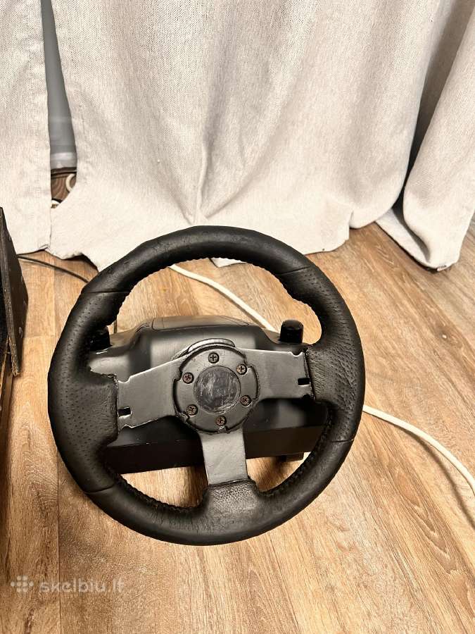 Žaidimų vairas logitech G27 - nuotraukos Nr. 4