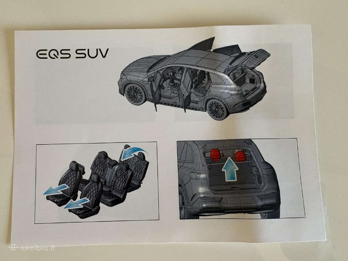 Mercedes-benz Eqs Suv (X296) - nuotraukos Nr. 6