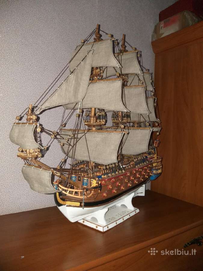 Burinio laivo modelis - nuotraukos Nr. 2