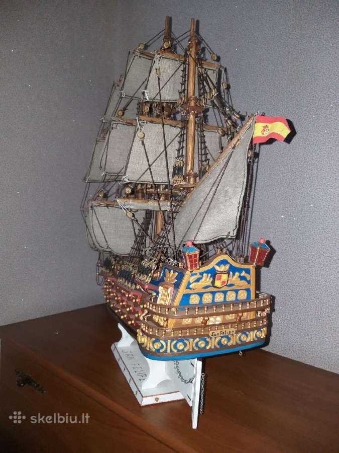 Burinio laivo modelis - nuotraukos Nr. 3