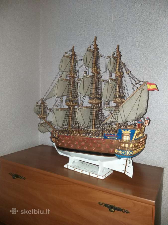 Burinio laivo modelis - nuotraukos Nr. 4