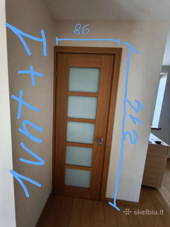 Durys-natūralus ąžuolas(ne Mdf)