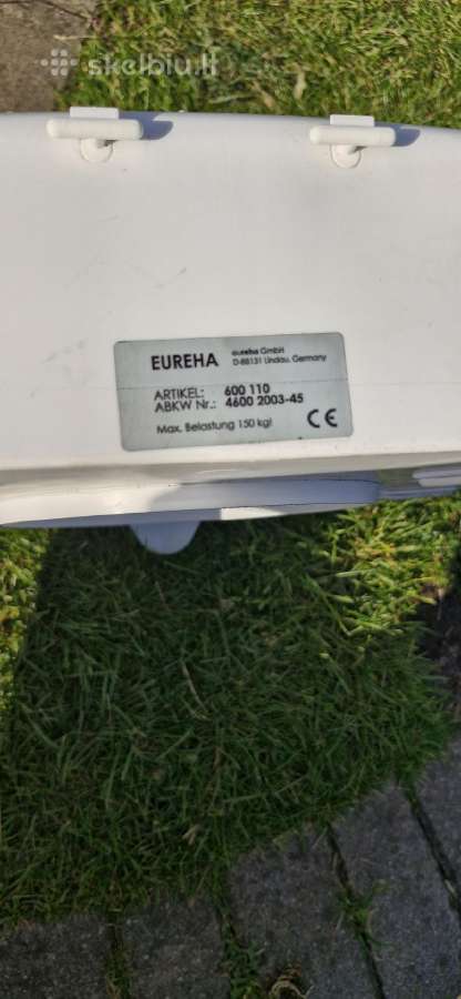 Tualeto paaukštinimas Eureha - nuotraukos Nr. 9