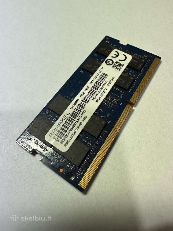 16 GB RAM 2rx8 sodimm pc4 ddr4 3200