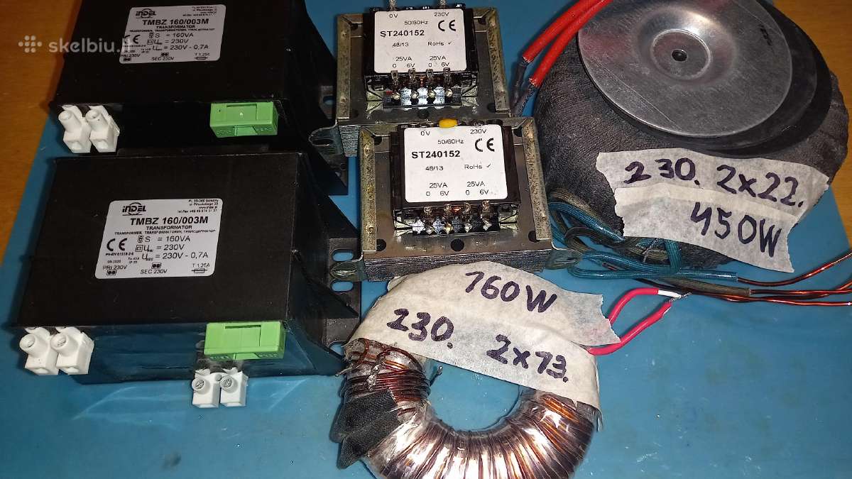 Tranzistoriai Radiatoriai Varžos Transformatoriai - nuotraukos Nr. 2