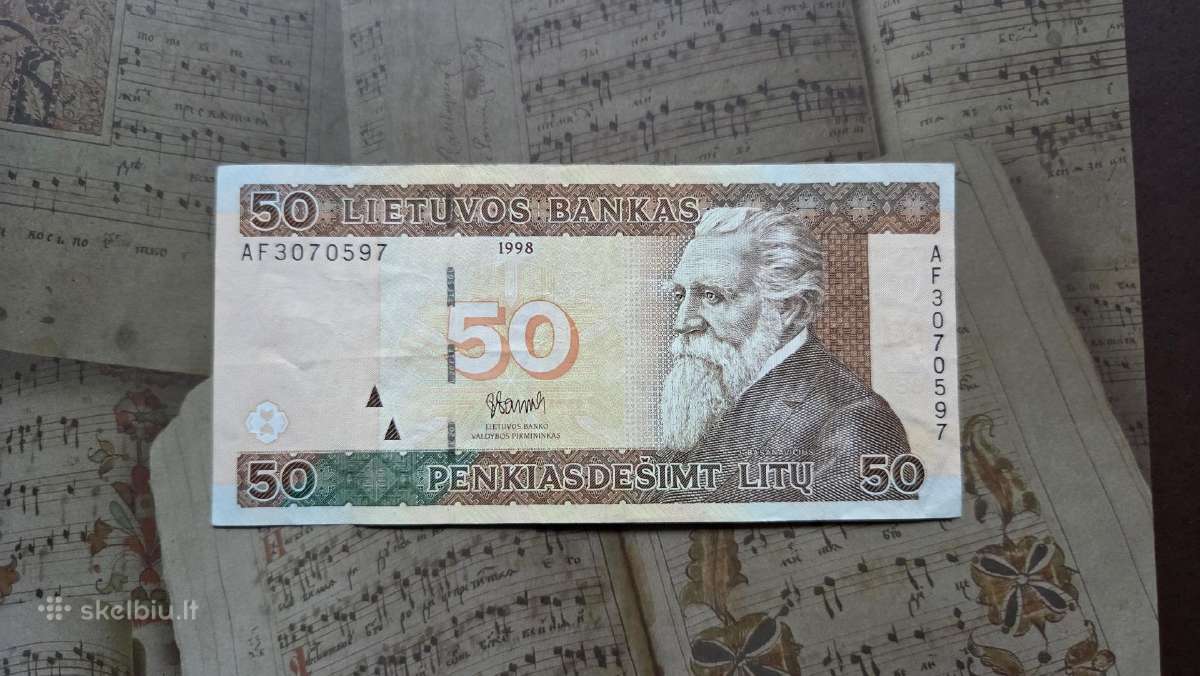 50 litų 1998 Lietuva