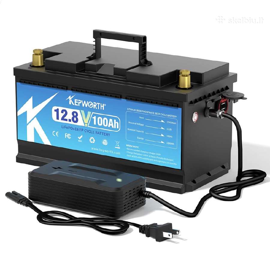 Akumuliatorius Kepworth Lithium Lifepo4 12v 100ah