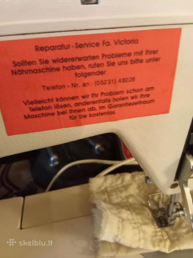 Parduodu gero stovio veikiančia siuvimo mašina - nuotraukos Nr. 2