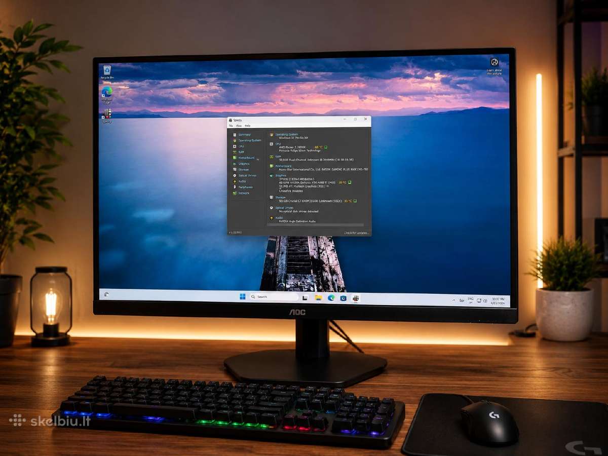Žaidimų monitorius 27 180hz