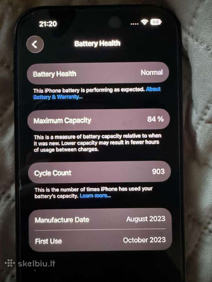 iPhone 15 128gb - nuotraukos Nr. 2