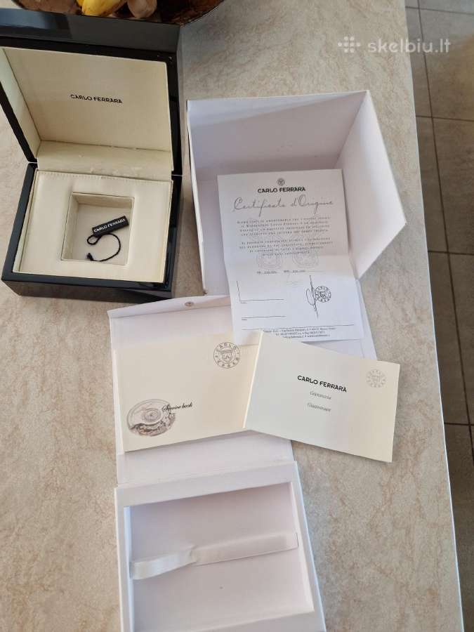 Carlo Ferrara Regolatore Mcmxcvii Auksinis18ct.750 - nuotraukos Nr. 10