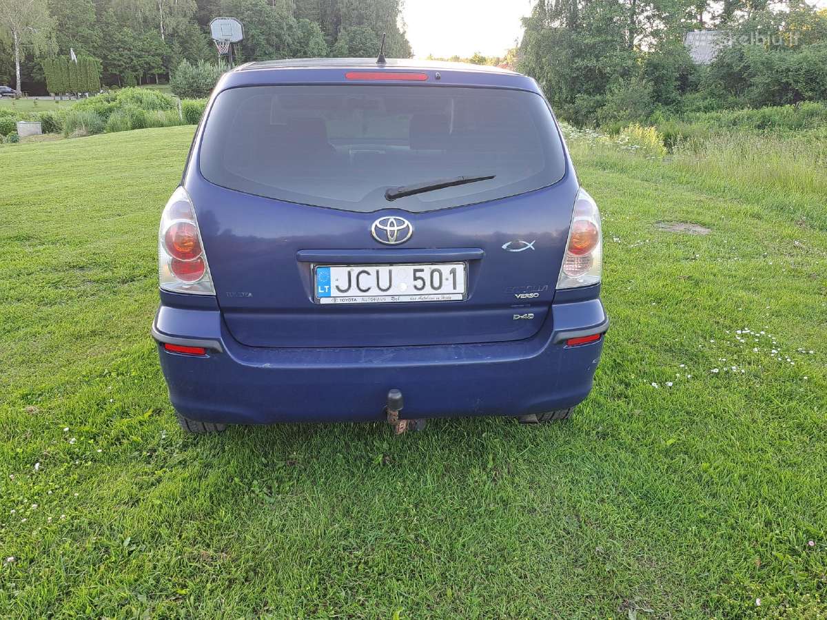 Parduodu Toyota Corolla Verso - nuotraukos Nr. 4