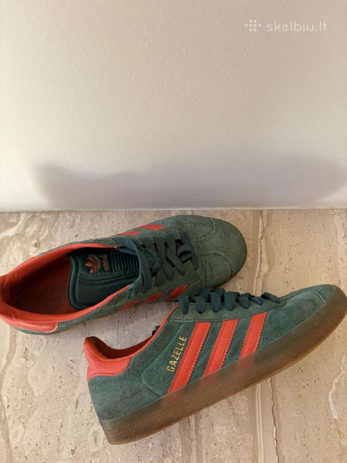 Adidas Gazelle unisex kedai labai geros būklės 37d - nuotraukos Nr. 5
