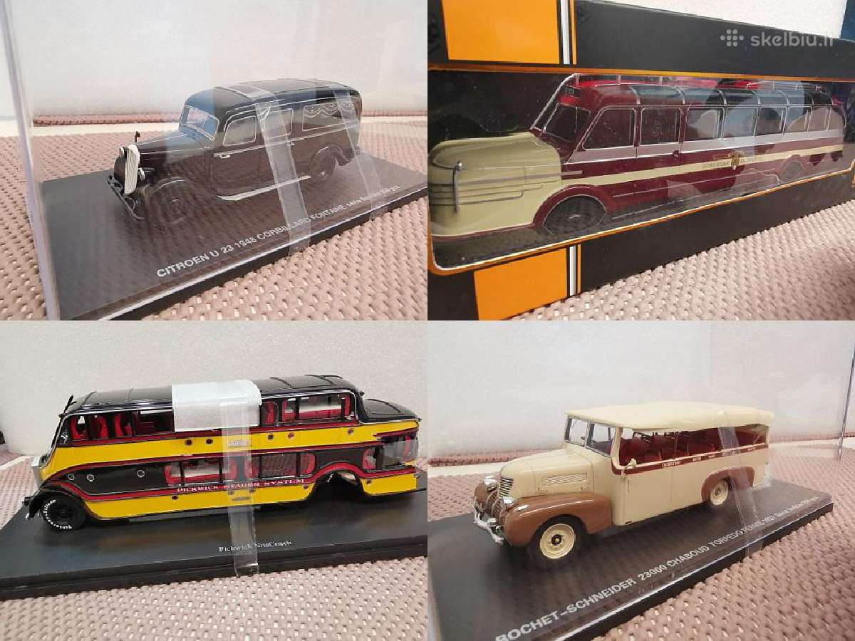 1:43 Autobusų Modeliai - nuotraukos Nr. 2