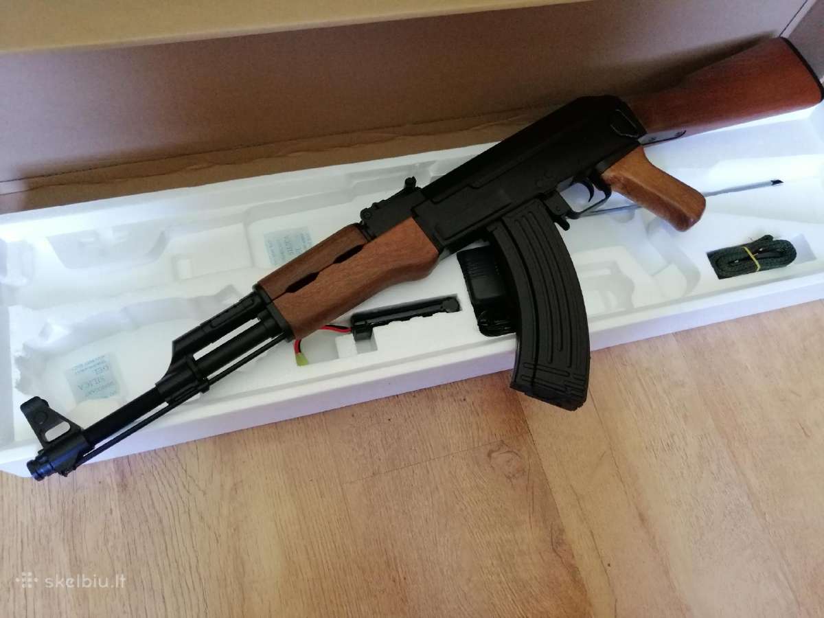 Ak-47 Rifle 6 mm Gearbox V.3 125m/s