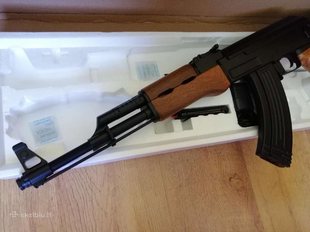 Ak-47 Rifle 6 mm Gearbox V.3 125m/s - nuotraukos Nr. 3
