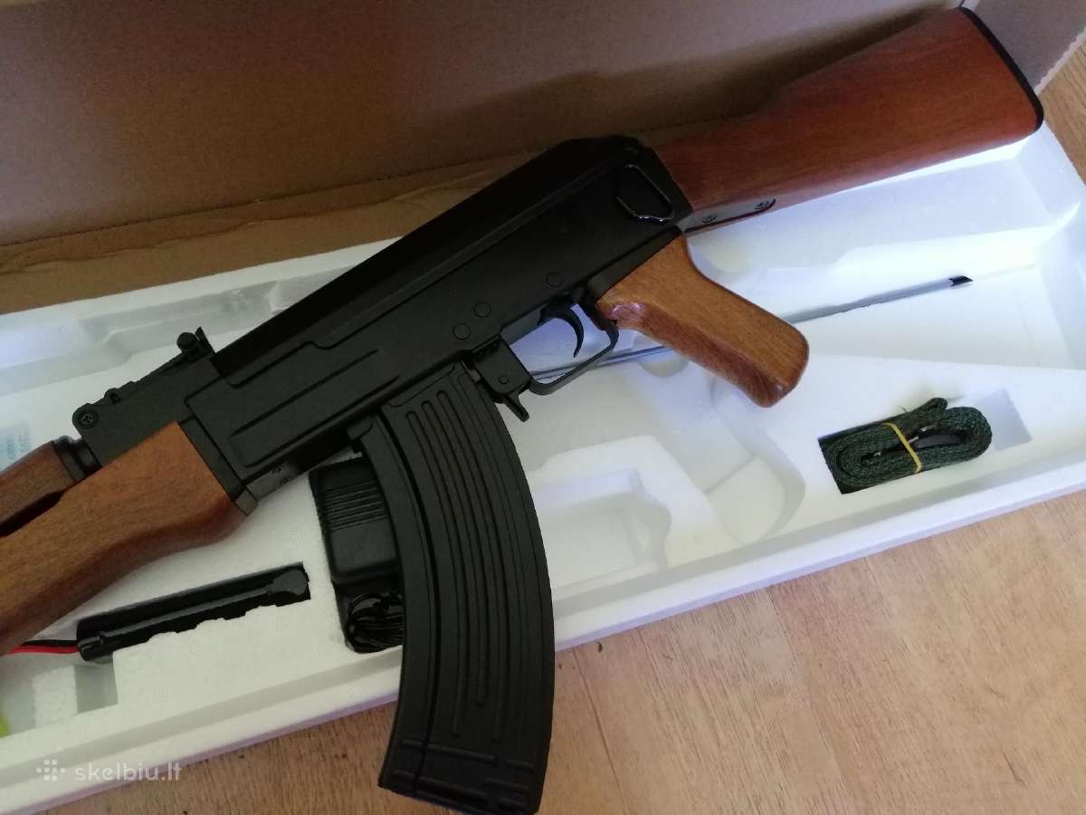 Ak-47 Rifle 6 mm Gearbox V.3 125m/s - nuotraukos Nr. 5
