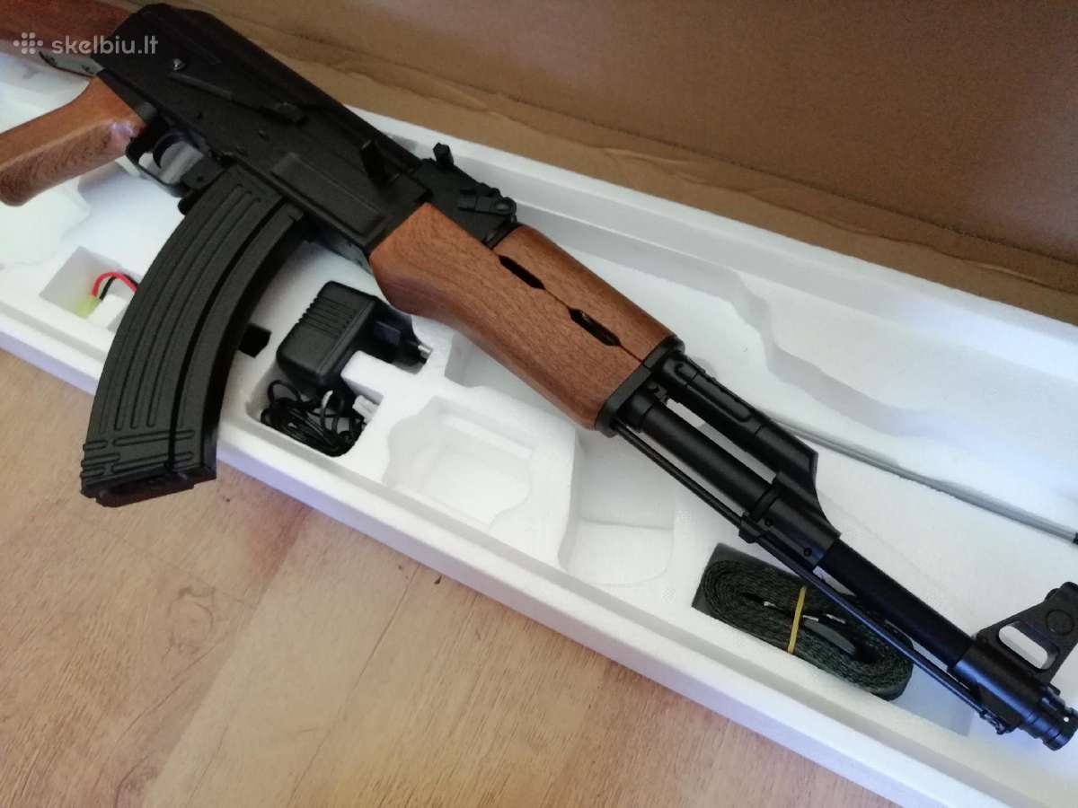 Ak-47 Rifle 6 mm Gearbox V.3 125m/s - nuotraukos Nr. 2