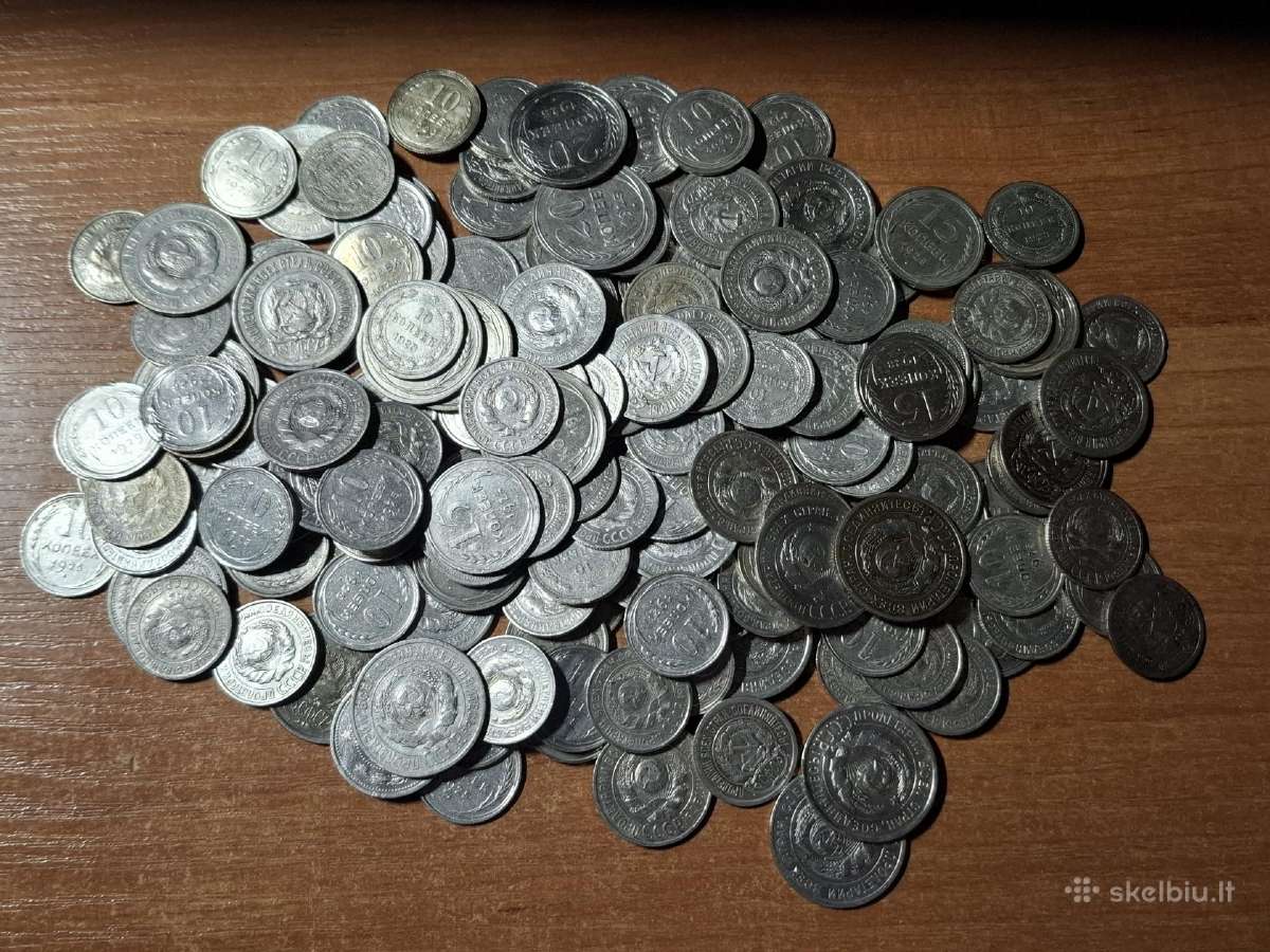 Sovietinės sidabrinės kapeikos