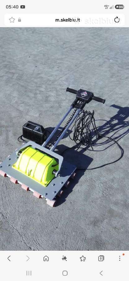 Plytelių vibro plokštė