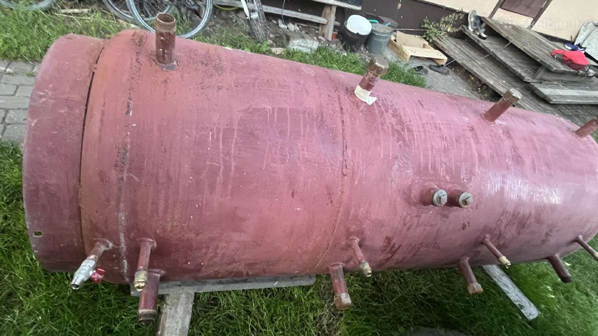 Akumiliacinė talpa neapšiltinta 1000 ltr - nuotraukos Nr. 2