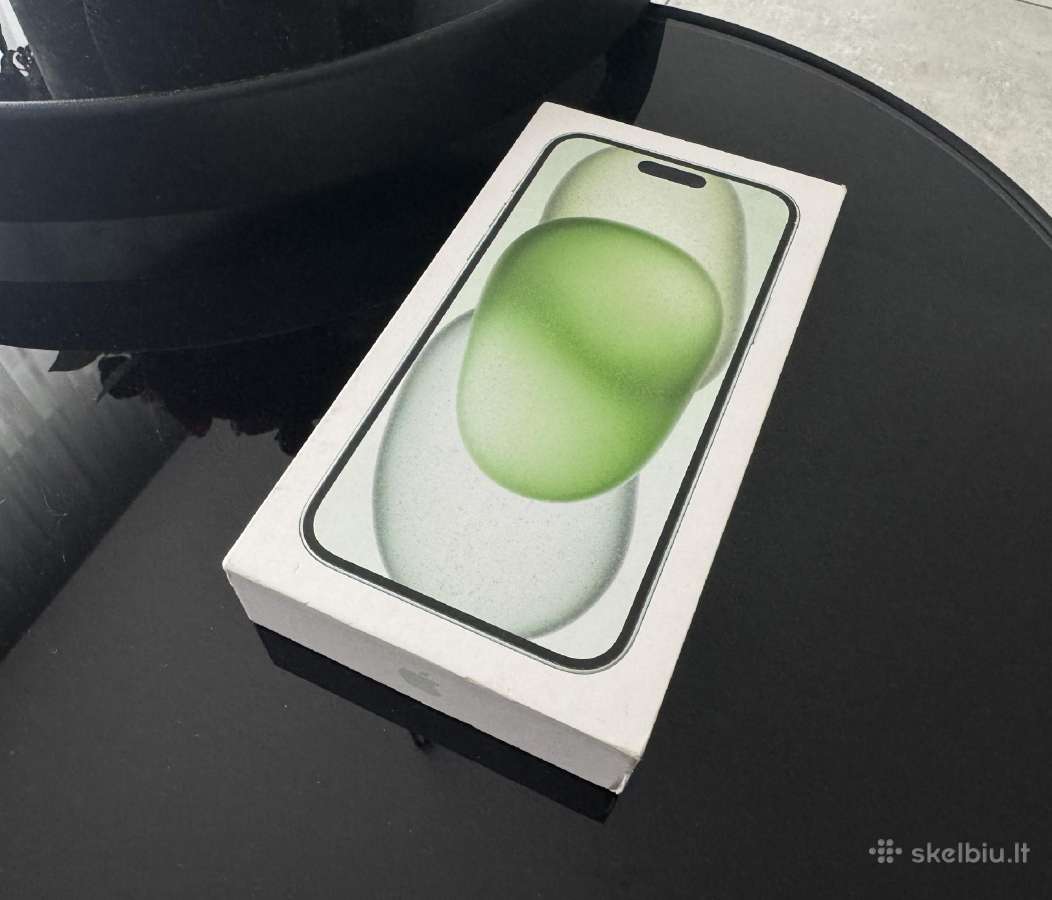 Naujas Apple iPhone 15 Plus 256gb Green
