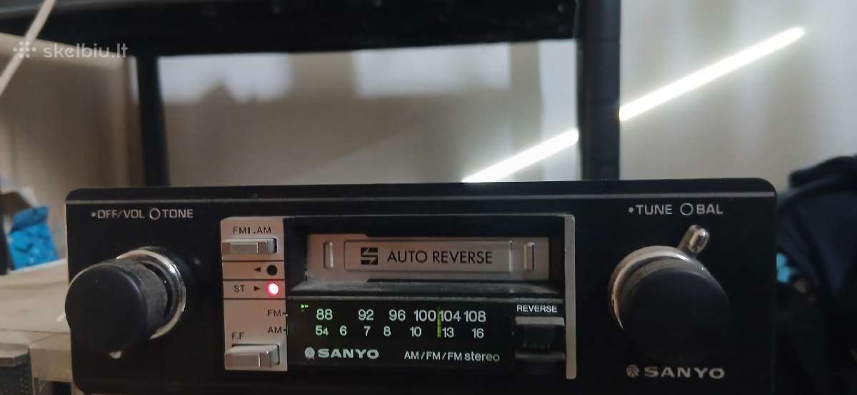 Sanyo Ft222m automagnetola. - nuotraukos Nr. 2