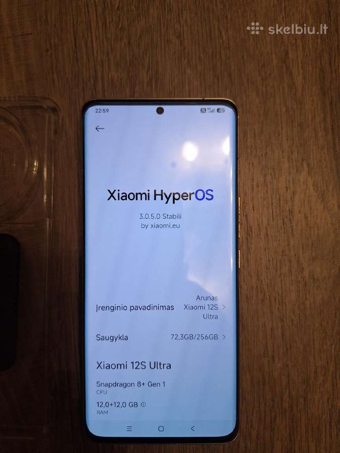 Parduodu Xiaomi 12s Ultra - nuotraukos Nr. 3