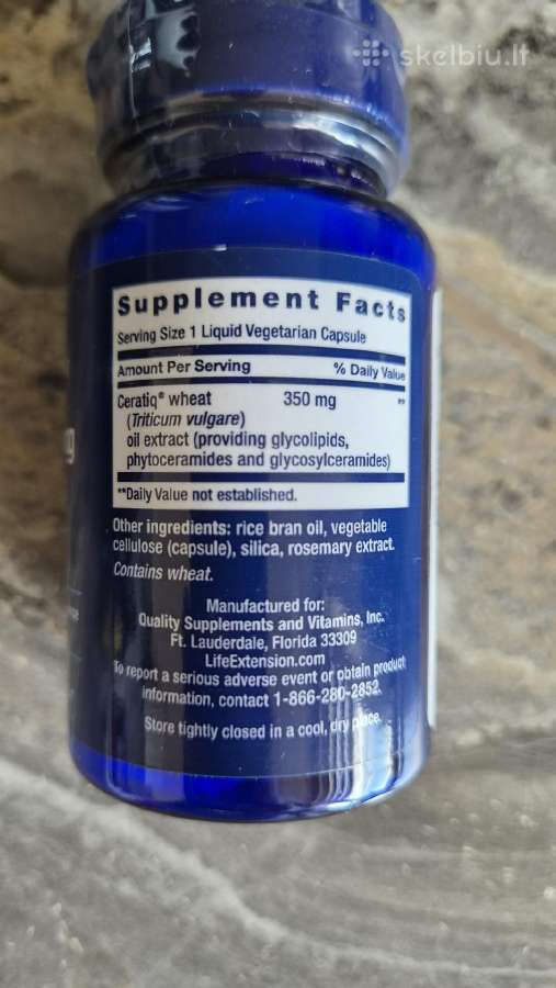 Life Extension Skin Restoring Ceramides 2 vnt - nuotraukos Nr. 3