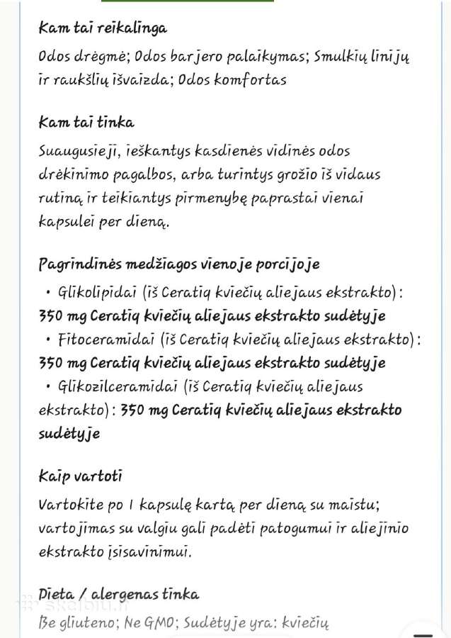 Life Extension Skin Restoring Ceramides 2 vnt - nuotraukos Nr. 5