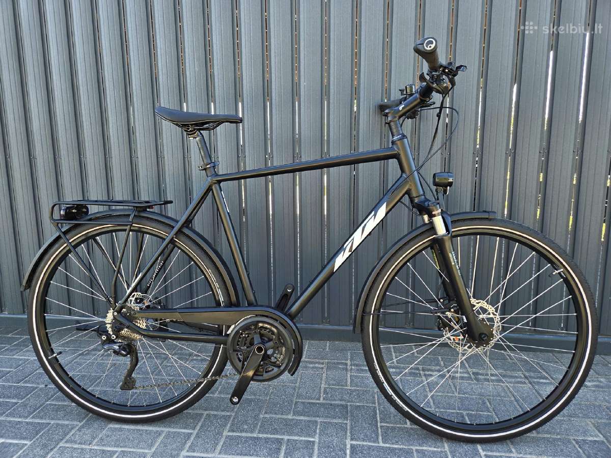 KTM veneto ligh disc miesto dviratis 3x10 XT 60cm