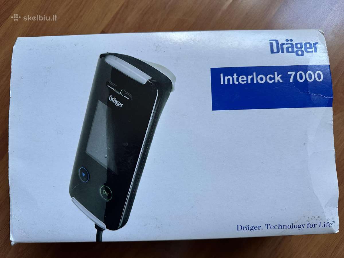 Alkoblokas Drager Interlock 7000