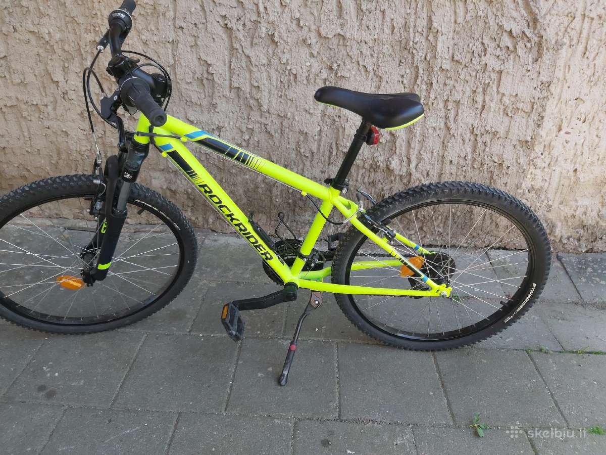 Kalnų dviratis Rockrider, 9-12 m