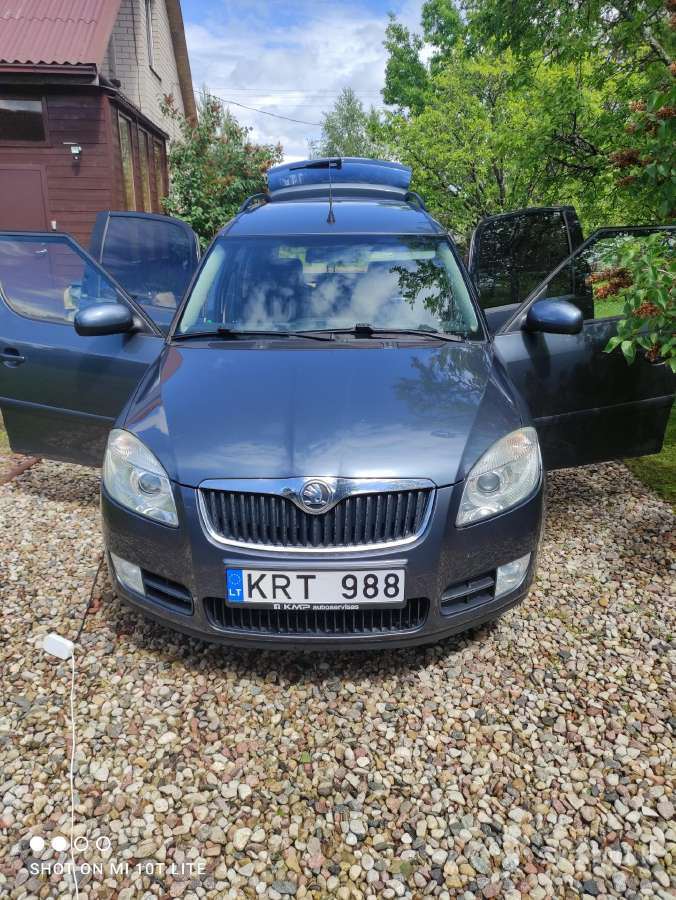 Škoda Roomster,parduodu. - nuotraukos Nr. 8