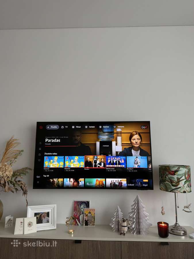 Samsung 43 Smart TV 7 klasė 4k raiška