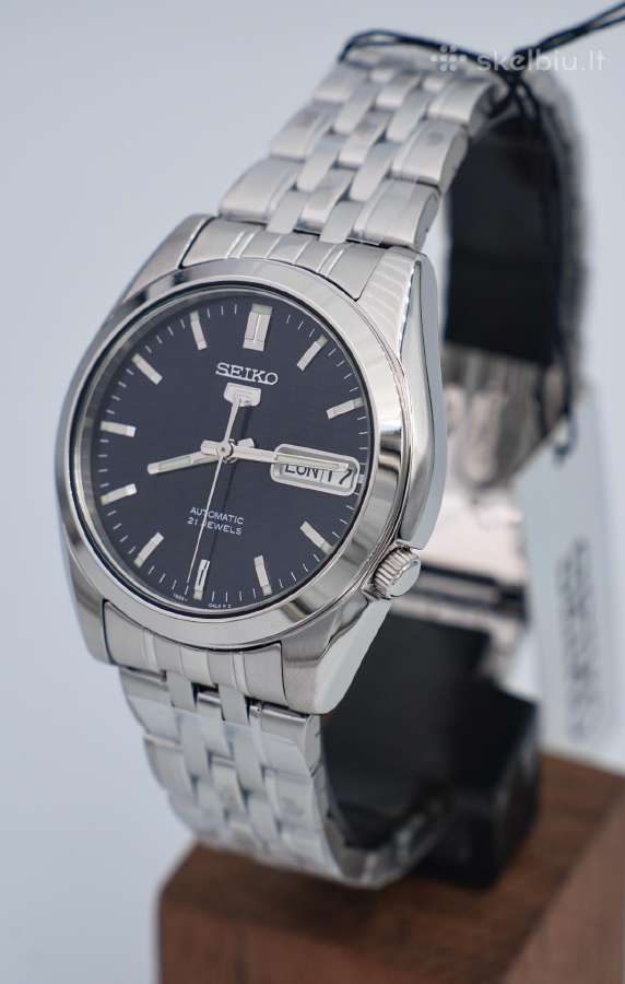 Naujas! Seiko 5 Midnight 37-38 mm, 195 €