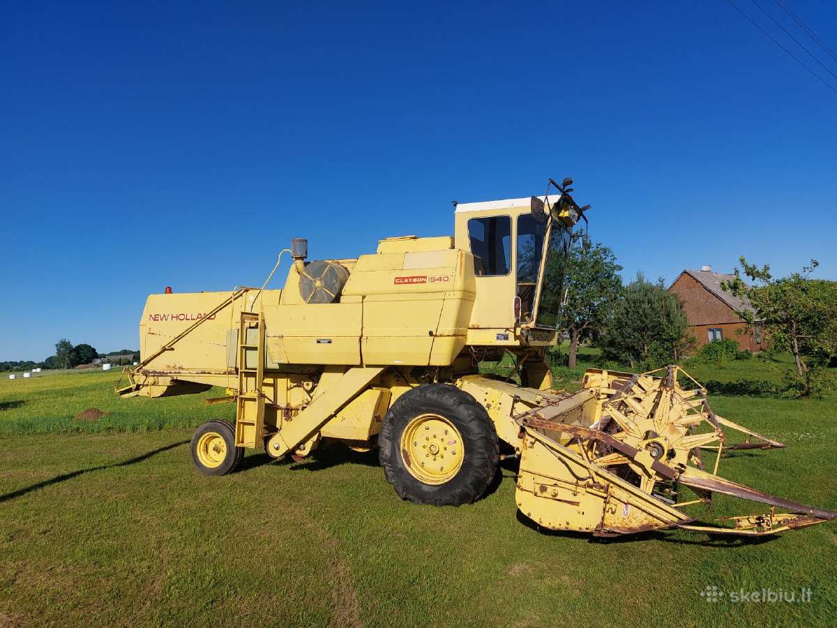 New Holland clayson 1540