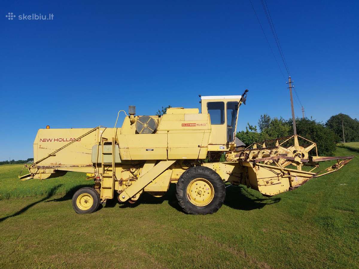 New Holland clayson 1540 - nuotraukos Nr. 4