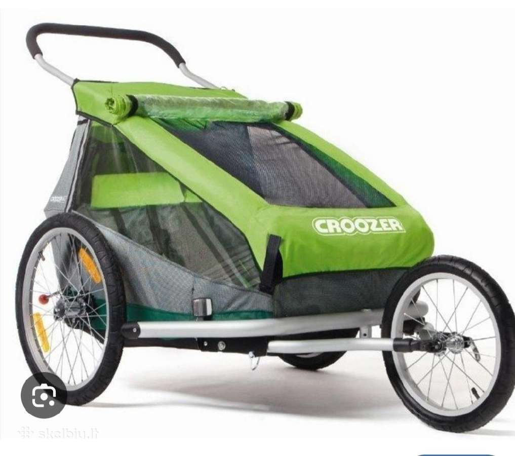 Dviračio priekaba croozer kid for 2