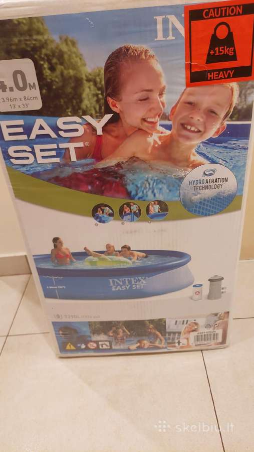 Parduodu naują 7m3 baseiną su filtru