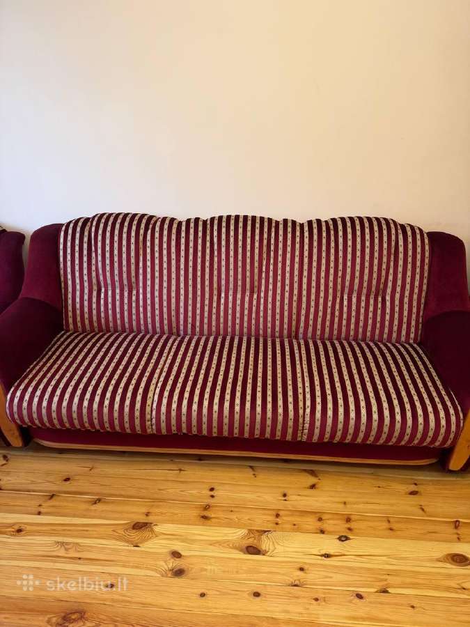 Nemokamai. Pilnas komplektas: sofa + - nuotraukos Nr. 4